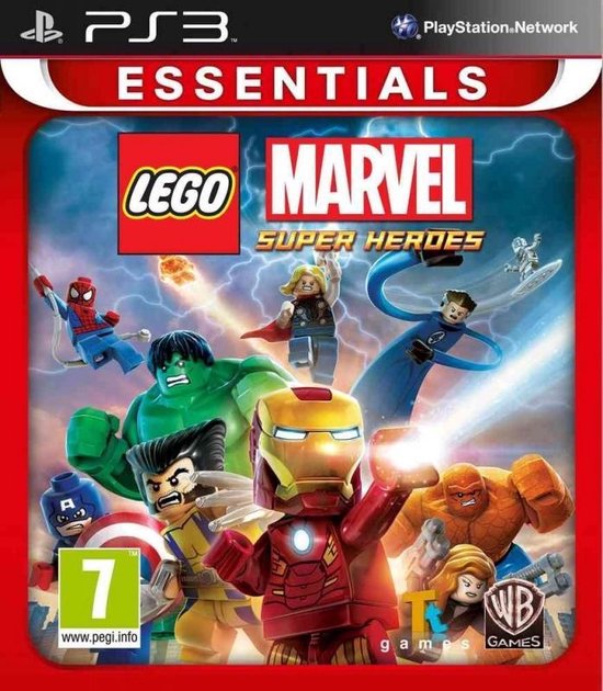 LEGO Marvel Super Heroes PS3 cover