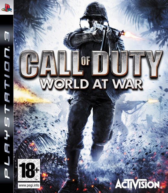 Call of Duty World at War PS3 cover