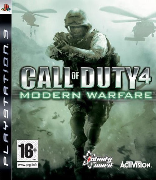 Call of Duty 4 Modern Warfare PS3 cover