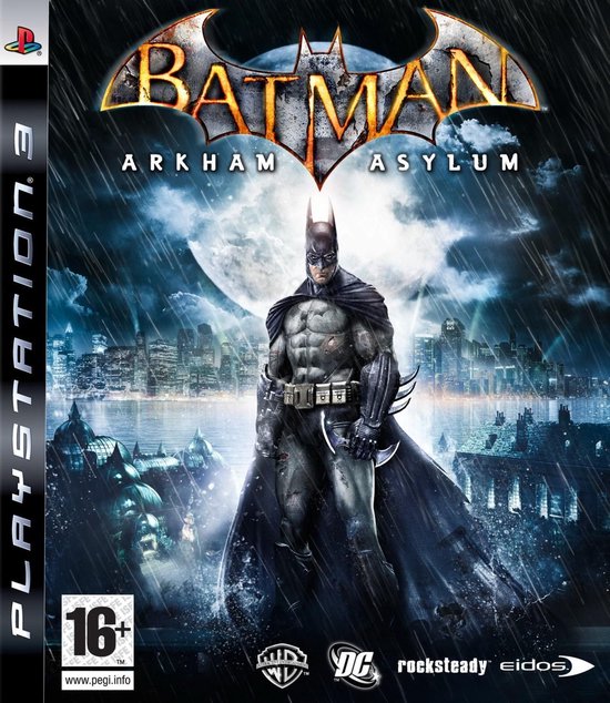 Batman Arkham Asylum PS3 cover