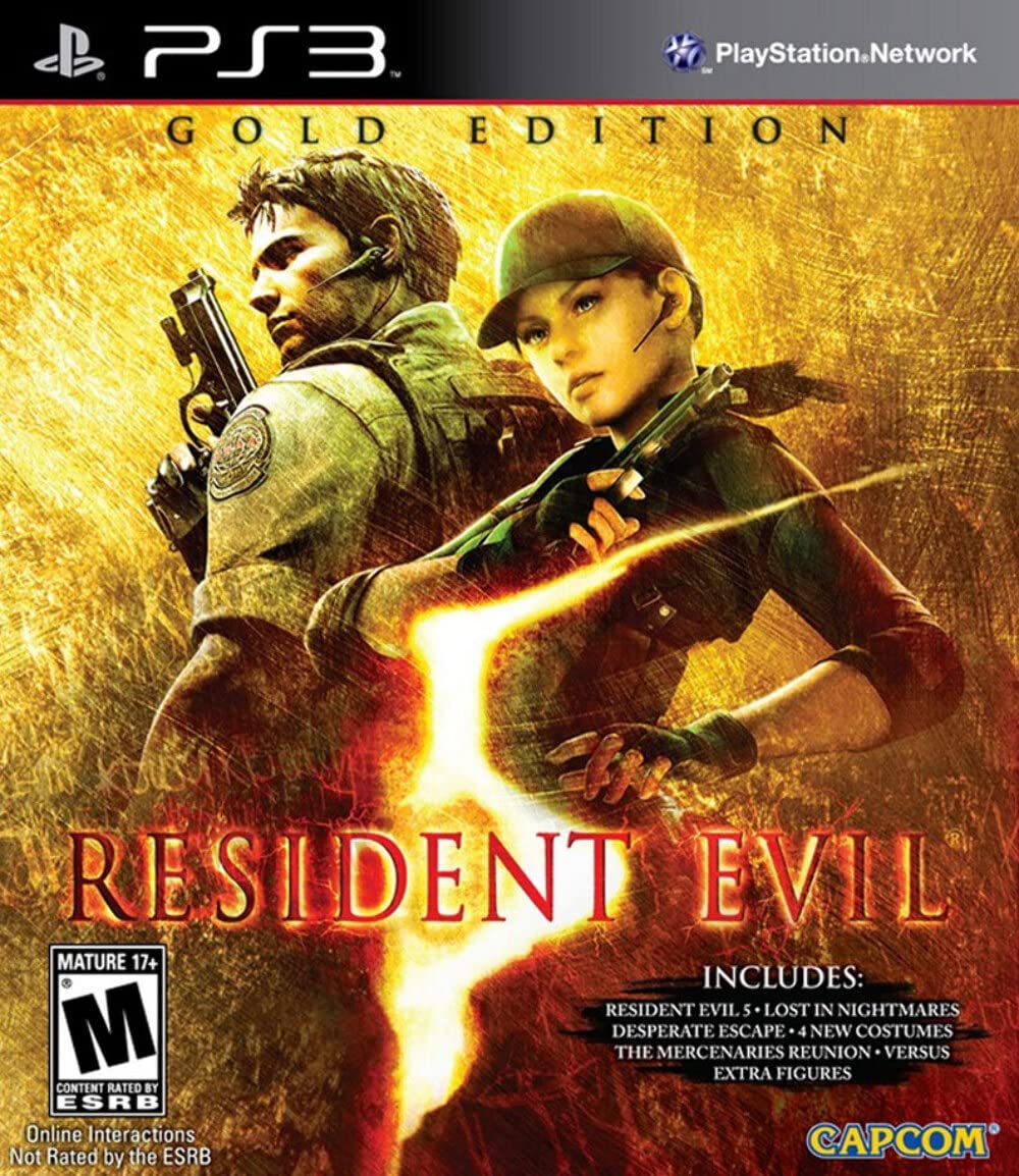 Resident Evil 5 Gold Edition PS3 cover